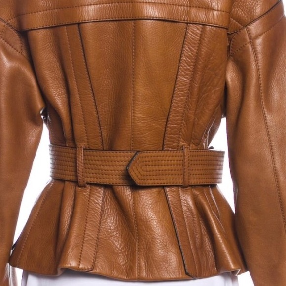 SOLD🎈BURBERRY PRORSUM LEATHER JACKET - Picture 5 of 8